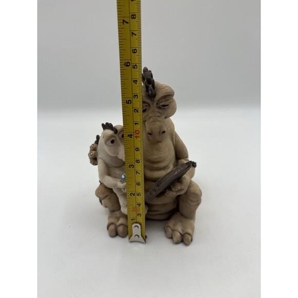 Vintage Krystonia Panton Flayla & Jumbly Dragon Signed Figurine Art Sculpture - Picture 8 of 10